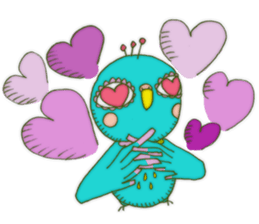 Cerulean Bird (Japanese ver.) sticker #272415