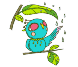 Cerulean Bird (Japanese ver.) sticker #272416