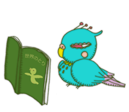 Cerulean Bird (Japanese ver.) sticker #272419