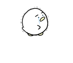 Dango Penguin 2 (White, round penguin 2) sticker #272645