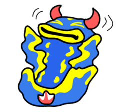 Only blue sea slug(vol.1) sticker #272957