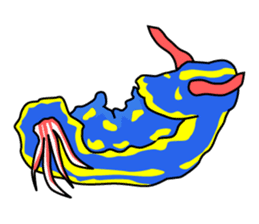 Only blue sea slug(vol.1) sticker #272961