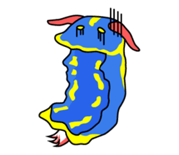 Only blue sea slug(vol.1) sticker #272962