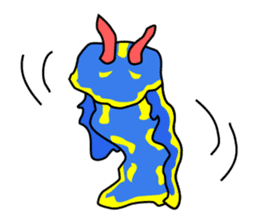 Only blue sea slug(vol.1) sticker #272965