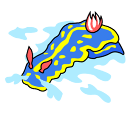 Only blue sea slug(vol.1) sticker #272967