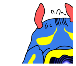 Only blue sea slug(vol.1) sticker #272973