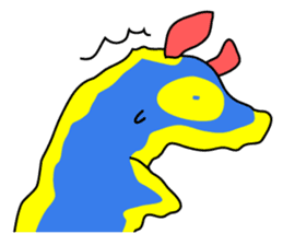 Only blue sea slug(vol.1) sticker #272974