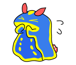 Only blue sea slug(vol.1) sticker #272975