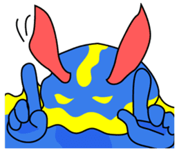 Only blue sea slug(vol.1) sticker #272982