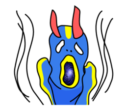 Only blue sea slug(vol.1) sticker #272984