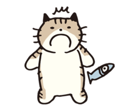 Pouch the cat 2 sticker #273312