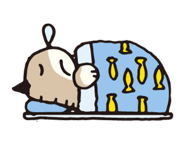 Pouch the cat 2 sticker #273331