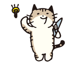 Pouch the cat 2 sticker #273332