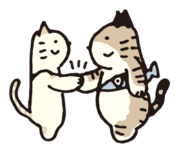 Pouch the cat 2 sticker #273337