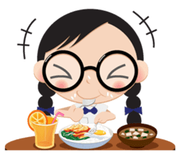 GlassesGirl sticker #273546