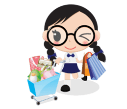 GlassesGirl sticker #273548