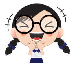 GlassesGirl sticker #273550