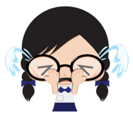 GlassesGirl sticker #273551