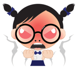 GlassesGirl sticker #273554