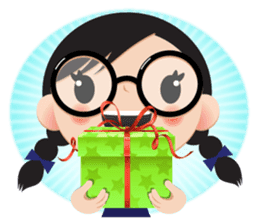 GlassesGirl sticker #273557