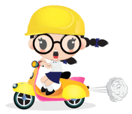 GlassesGirl sticker #273559