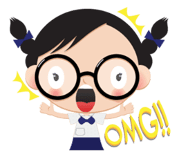 GlassesGirl sticker #273563