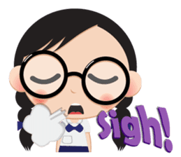 GlassesGirl sticker #273564