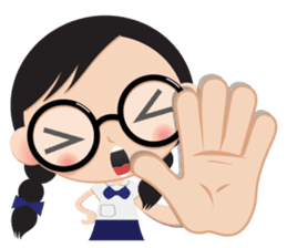 GlassesGirl sticker #273567