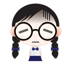 GlassesGirl sticker #273569