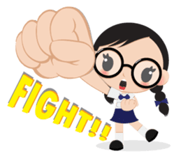 GlassesGirl sticker #273570