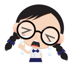 GlassesGirl sticker #273575