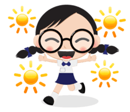GlassesGirl sticker #273577