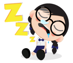 GlassesGirl sticker #273578