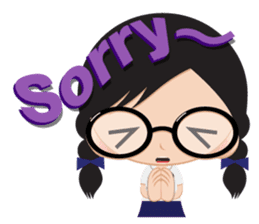 GlassesGirl sticker #273581