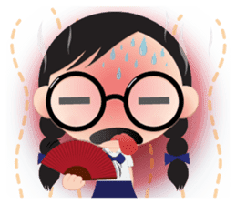 GlassesGirl sticker #273582