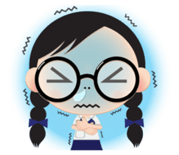 GlassesGirl sticker #273583