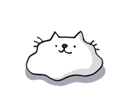 Amoeba Cat sticker #273705