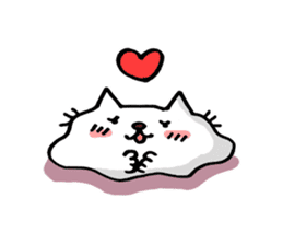 Amoeba Cat sticker #273712