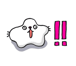 Amoeba Cat sticker #273715