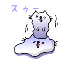 Amoeba Cat sticker #273722