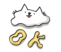 Amoeba Cat sticker #273731