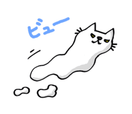 Amoeba Cat sticker #273744
