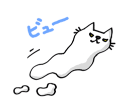 Amoeba Cat sticker #273744