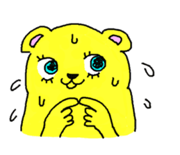 Life's many phases bear Kipei sticker #273826