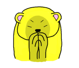 Life's many phases bear Kipei sticker #273842