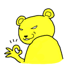 Life's many phases bear Kipei sticker #273861