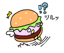 Fairy burger of the hamburger sticker #273940