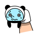 Funny hand puppet sticker #273952