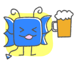 Mysterious animal Gotohsan sticker #274097