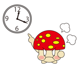 circle face 13 mushroom part 2 sticker #274185